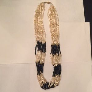 Vintage Multistrand “Rice Pearl” Necklace